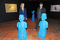La fraternit� de l�aube; le visible � l'invisible. L�Estr�e, Ropraz, septembre 2013 (Cliquer ICI)