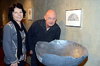 Exposition Jean-Louis Choffel et Marie-Claire Meier � l�Estr�e, f�vrier 2013 (Cliquer ICI)