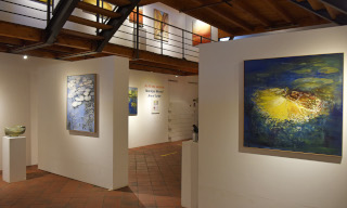 Un voyage du hasard - Au fil des saisons,&nbsp;exposition � L�Estr�e, Ropraz, mars 2022