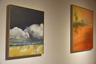 Un voyage du hasard - Au fil des saisons,&nbsp;exposition � L�Estr�e, Ropraz, mars 2022