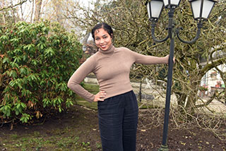 Interview avec Alba Fonjallaz, une jeune com�dienne tout en nuances - Servion, janvier 2019