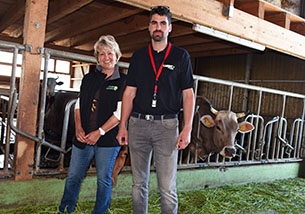 La "Ferme aux 4 Vents" place la qualit� de vie au c�ur de son activit�. Johan et Reynald Viret, Villars-Tiercelin, juin 2019 - Reportage de Dany Schaer, journaliste photographe